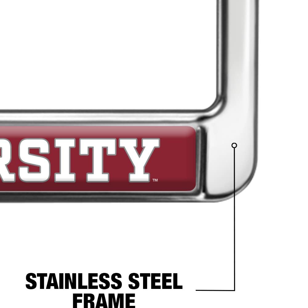 North Carolina Central Alumni Logo Full Size Standard License Plate Metal Frame