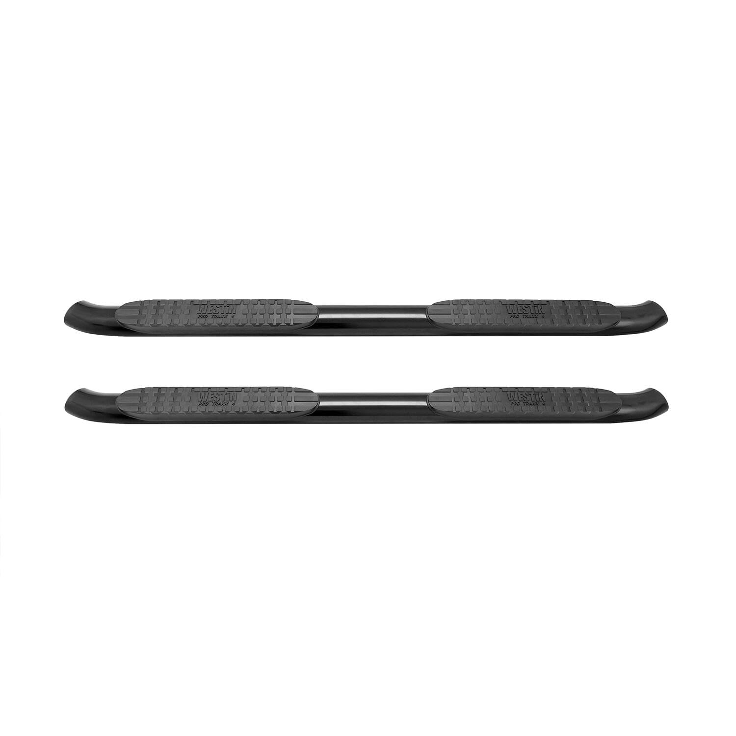 Westin 21-23705 Pro Traxx 4 Oval Nerf Bars Fits 2014-2018 Silverado Sierra 1500 2015-2019 Silverado Sierra 2500 3500 Standard Cab (Incl. Diesel) Black Pair