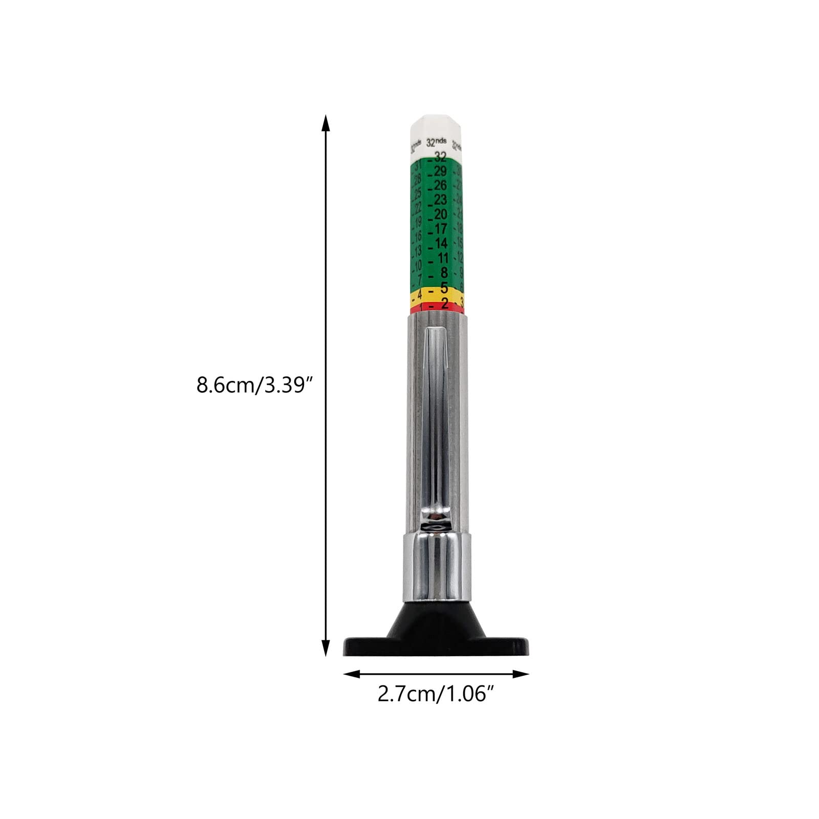 Newkita Tire Tread Depth Gauge, 2 Pack