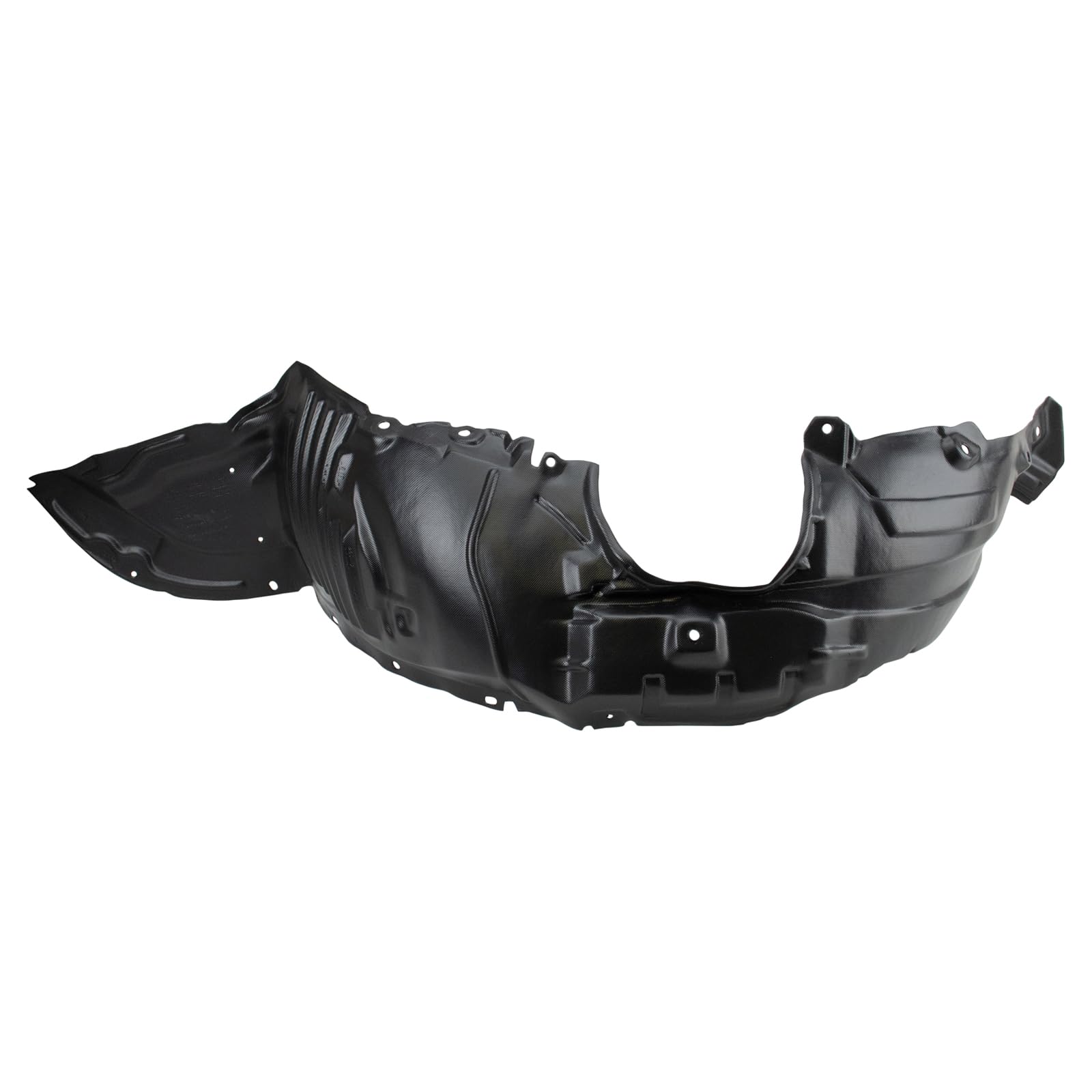 Trq Front Inner Fender Liner Set Compatible With 2010-2013 Mazda 3 Ma1248139 Ma1249139