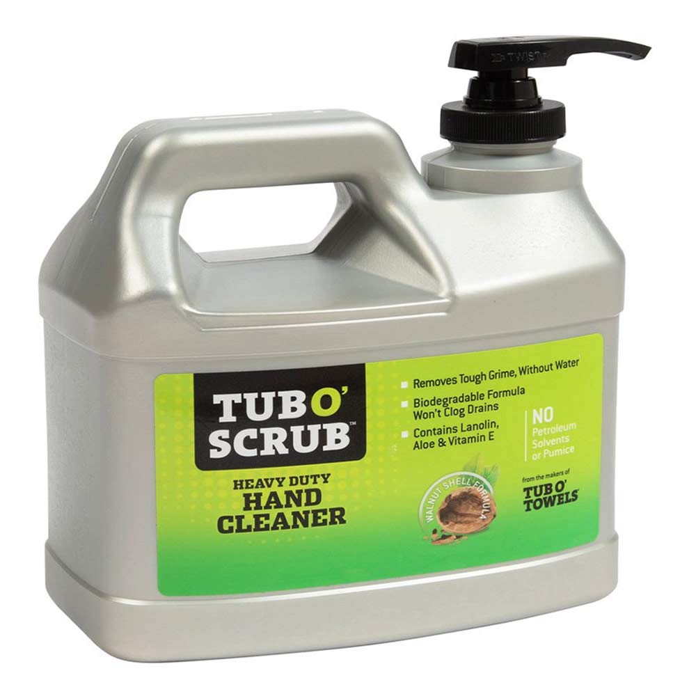 Tub O' Scrub TS28 Heavy Duty Pumice-Free Hand Cleaner, Removes Tough Grime & Dirt Without Water, Biodegradable, 128oz (1 Gallon)