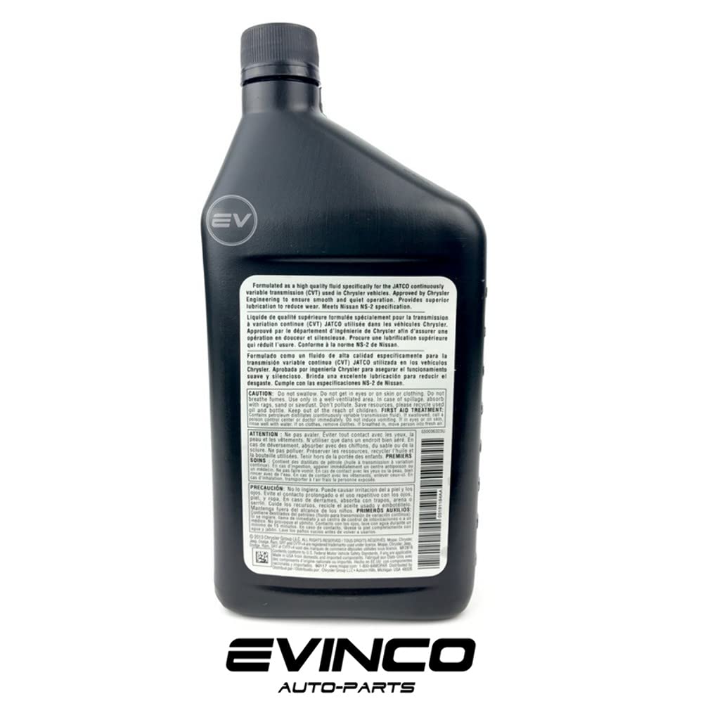 Mopar Automatic Transmission Fluid 05191184AB - High-Quality Transmission Oil for Optimal Performance