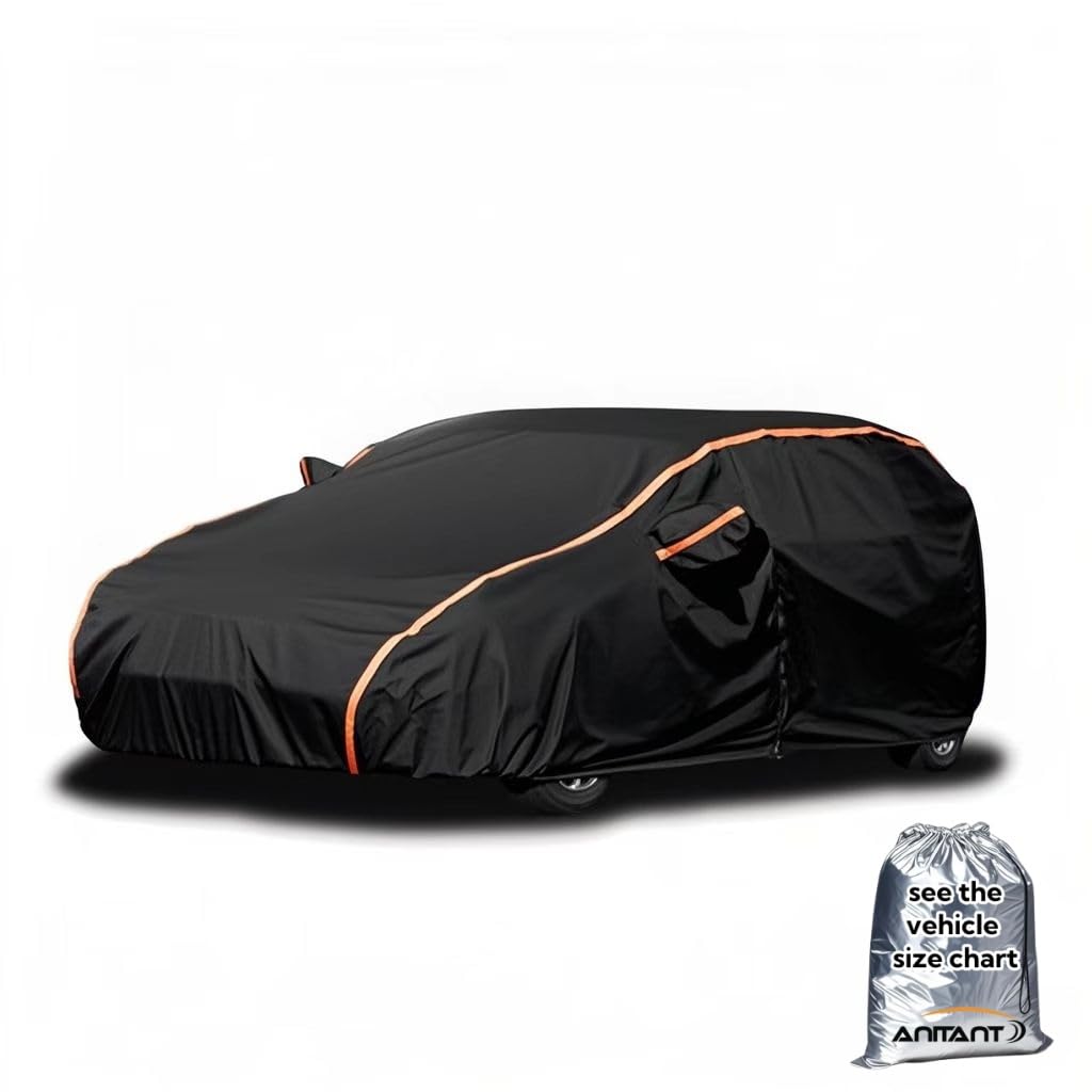 Lightweight Outdoor Hatchback Car Cover Uv Rain Snow Protection Full Exterior Cover Waterproof All Weather Fit Hatchback Golf Gt