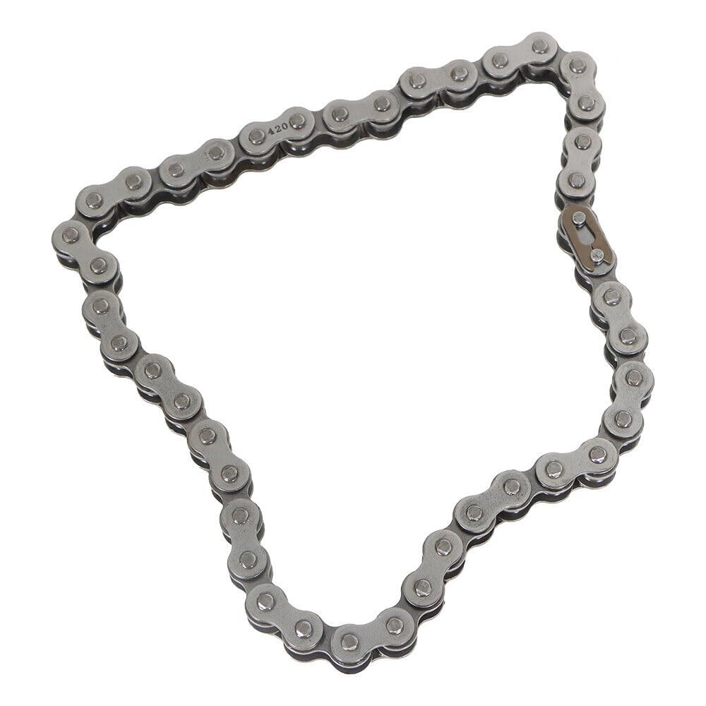 Chikia Heavy Duty Front Chain Jackshaft for Coleman CT200U Mini Bikes - 420 Chain, 42 Links, Compatible with MB200, MB165, Baja Warrior