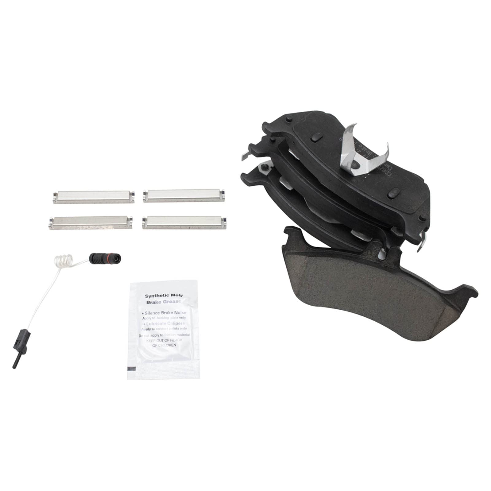 TRQ Rear Brake Pads Ceramic Compatible with 1998-2003 Mercedes-Benz ML320 2003-2005 ML350 1999 ML430