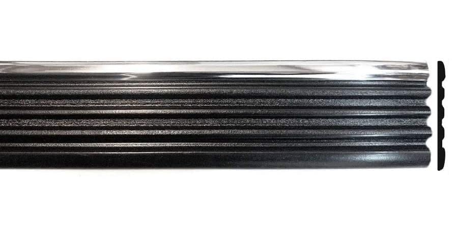Automotive Authority Chrome Side Body Trim Molding - 320" Full Roll - Black - Model SUVELAM for 1988-1998 Chevy GMC Tahoe Silverado