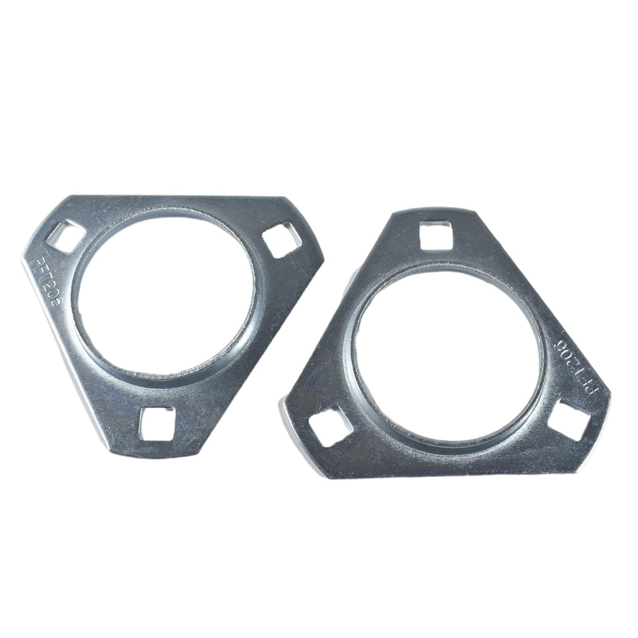 GUCIDDAK Go-Kart Live Axle Bearing Kit, 1" Steel, 3-Hole, Fits Mini Bikes, Trikes, Off Road ATV