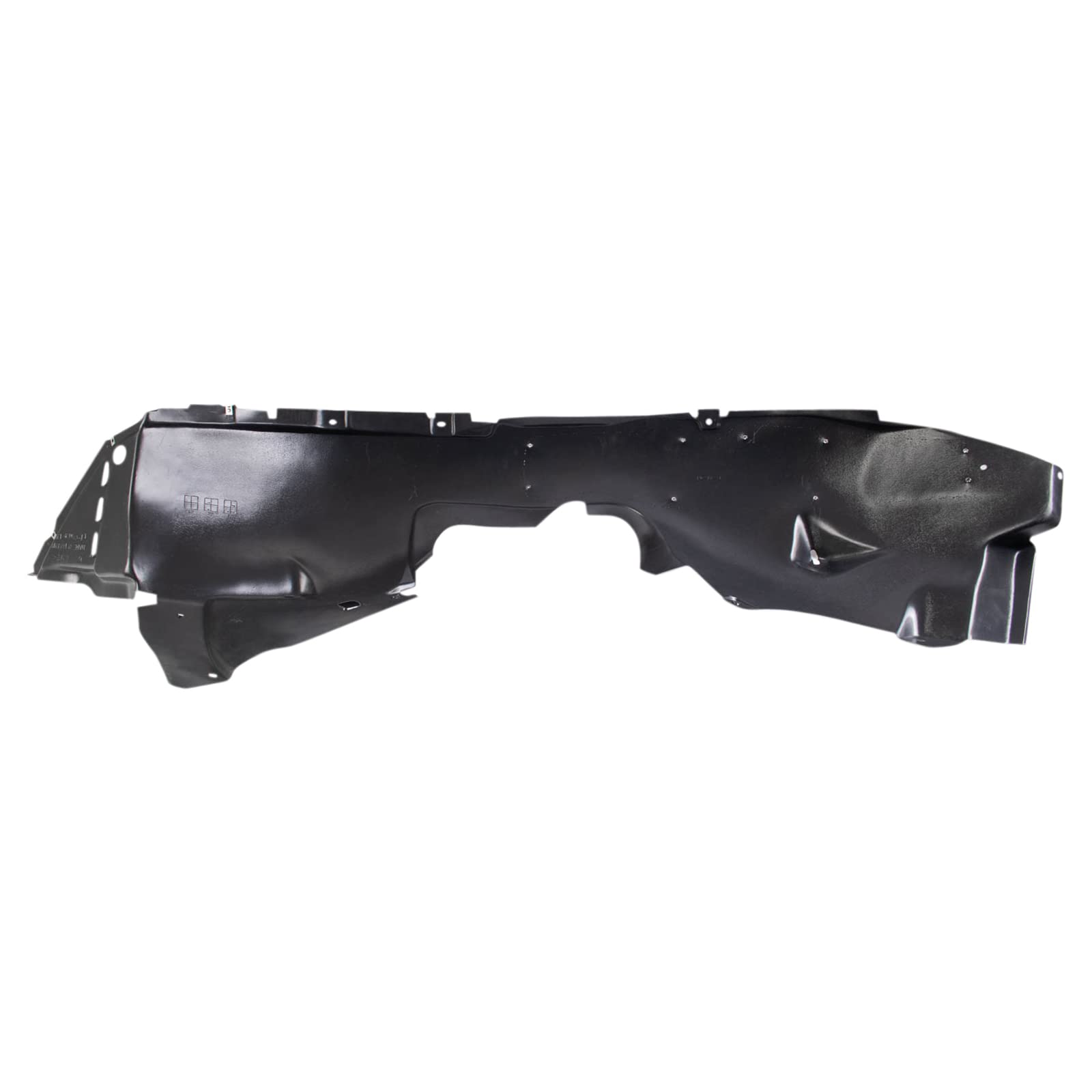 TRQ Front Inner Fender Liner Set for 2015-2016 Chevrolet Trax - GM1248286 GM1249286, Durable Protection, Easy Installation