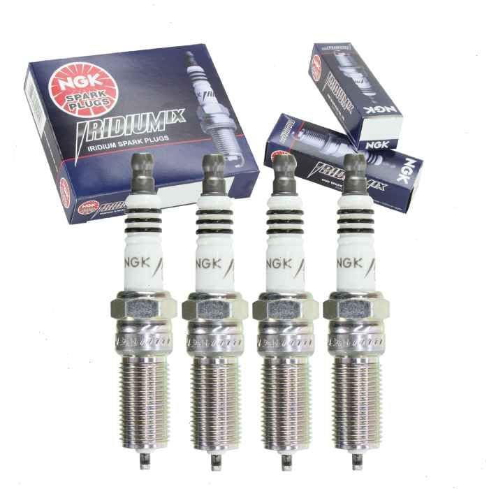 4 pc NGK Iridium IX Spark Plugs compatible with Mazda 3 2.0L 2.3L 2.5L L4 2006-2013
