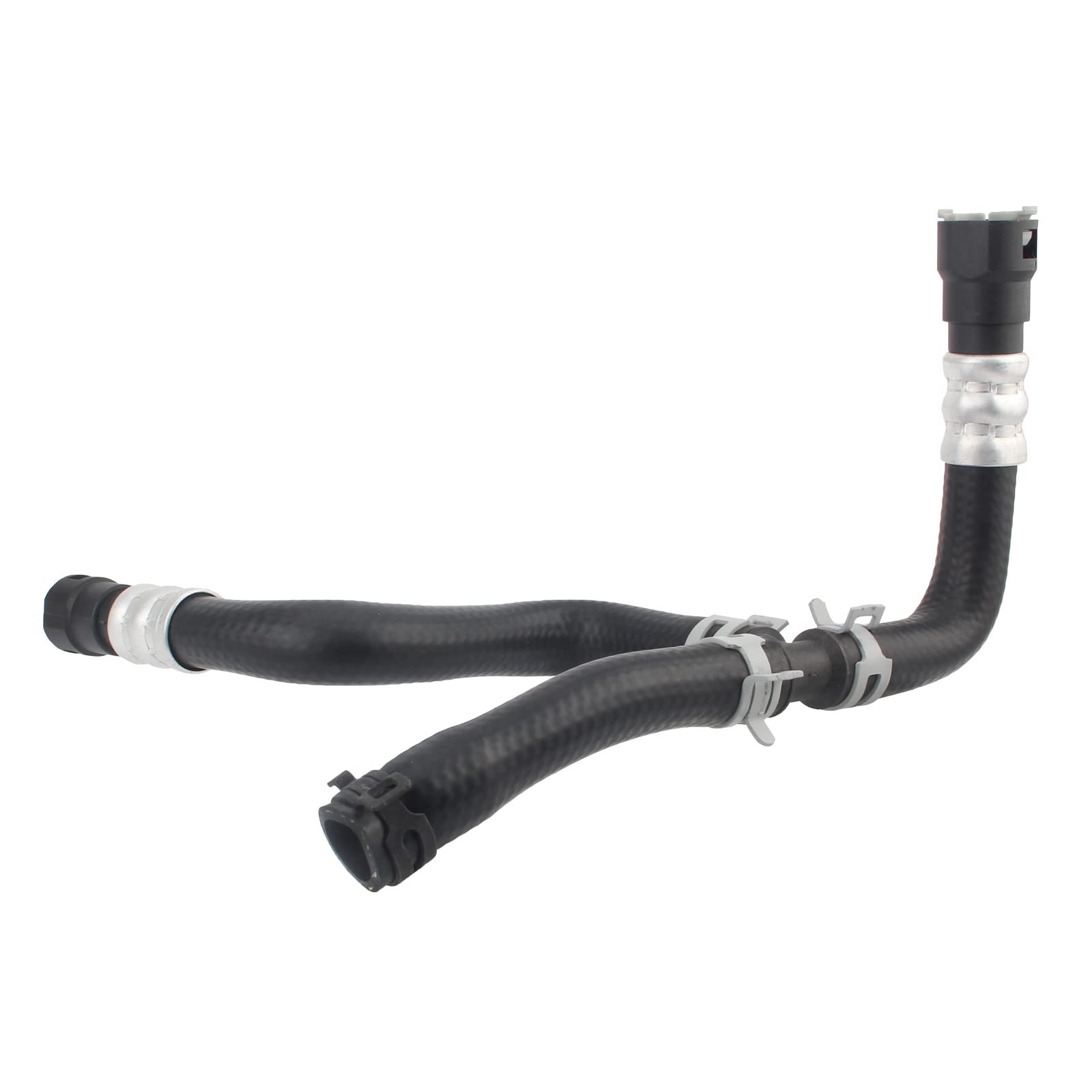 AUTOKAY Inlet Heater Hose for Buick Enclave, Chevrolet Traverse, GMC Acadia - Rubber, Black, Model 20765678
