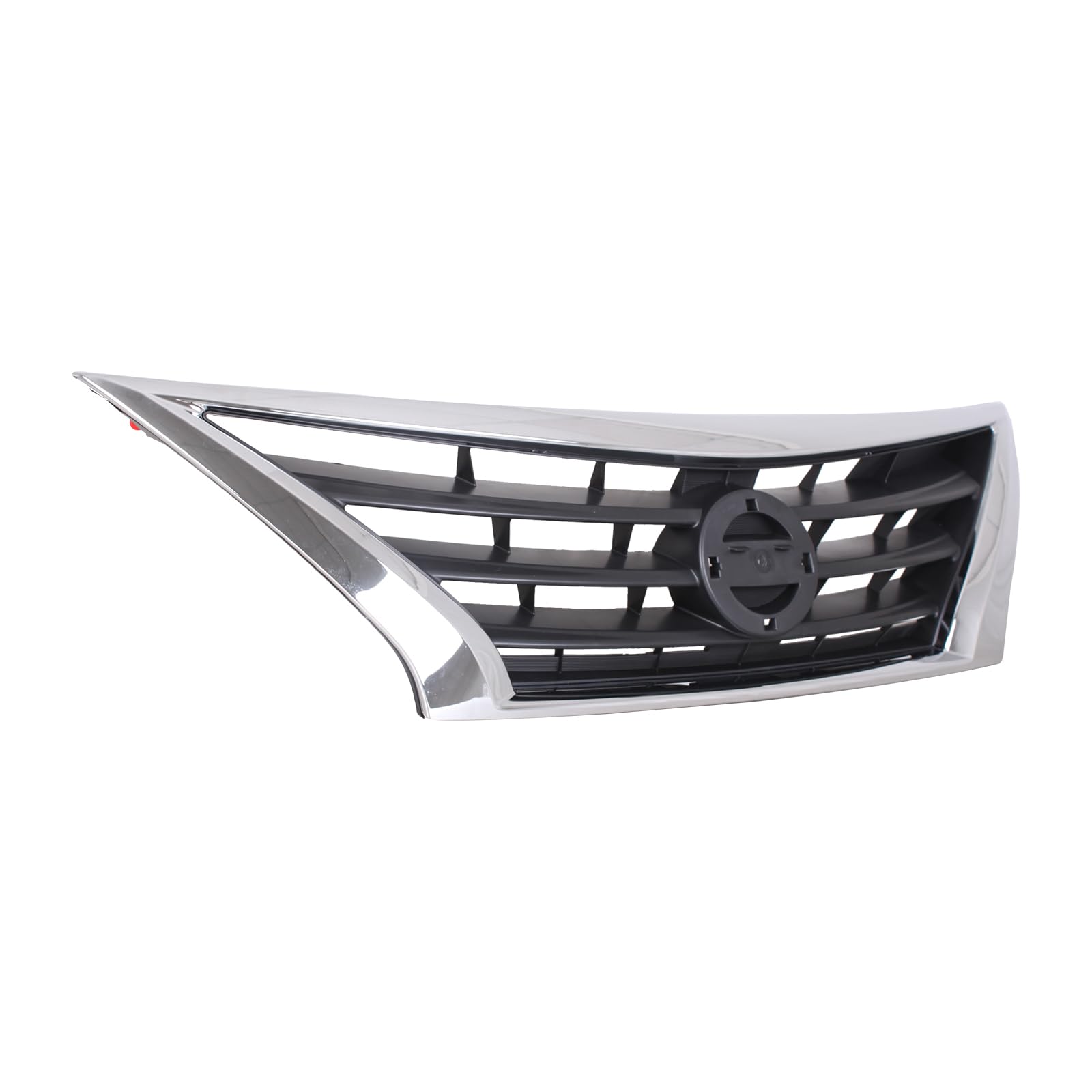 TYG (CAPA QUALITY) Chrome Front Grille Compatible with 2015-2019 Nissan Versa, ABS OEM Replacement Bumper Grill for NI1200261 62