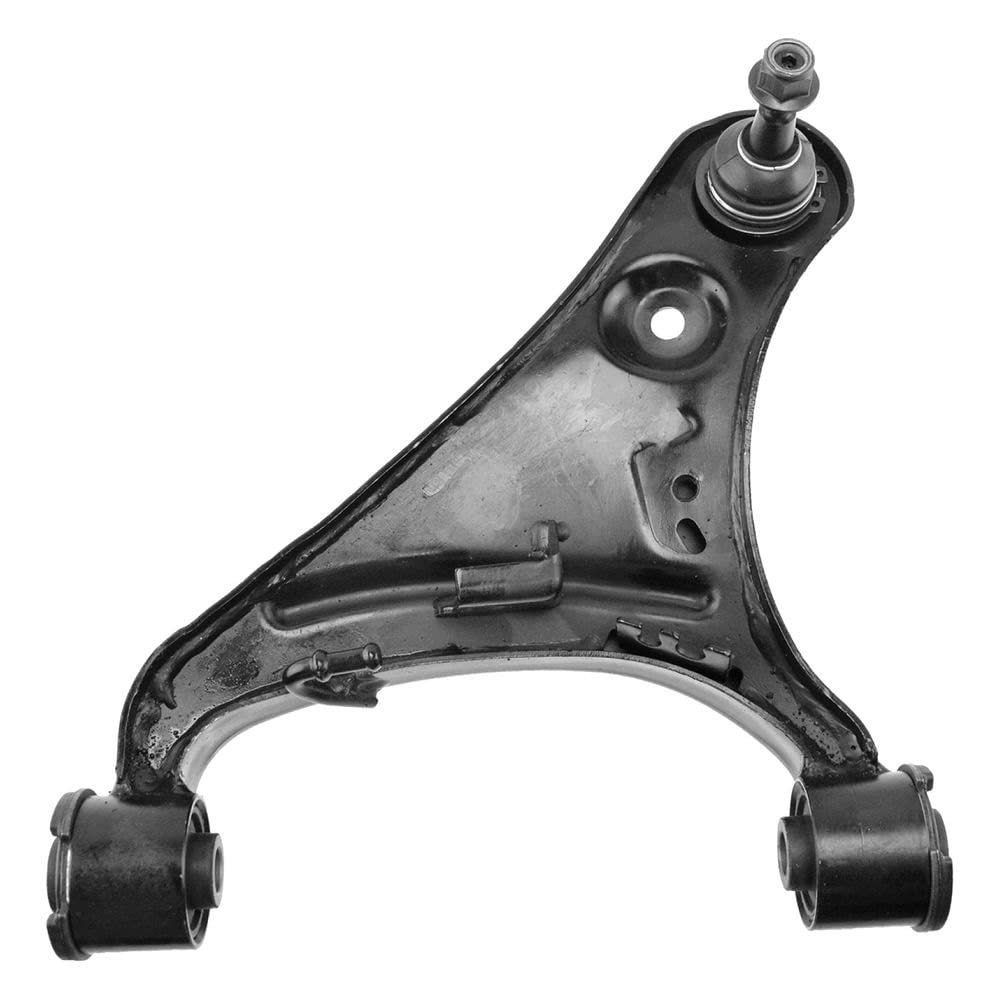 TRQ Front Upper & Lower Control Arm with Ball Joint Set Compatible with 2005-2009 Land Rover LR3