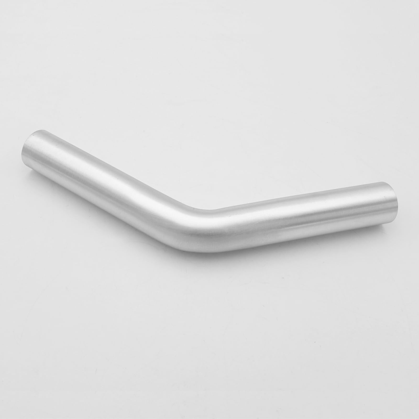 Ac Performance 1.5'' (38Mm) Od 45 Degree Aluminum Elbow Intercooler Pipe Air Intake Tube, 1.2D Radius, Brushed Finish