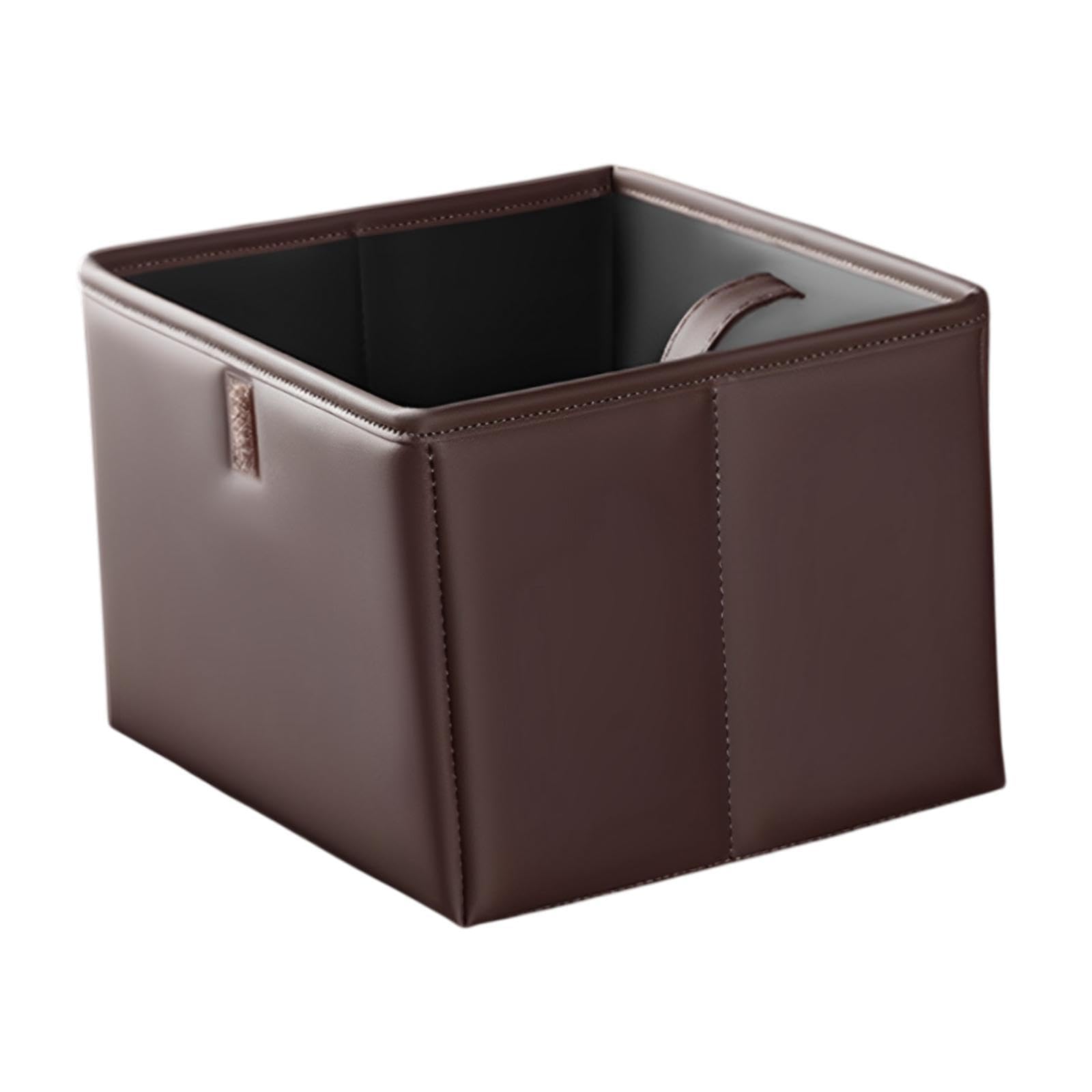 LOOM TREE Foldable Back Seat Car Trash Bin Portable Tear Resistant With Hanging Straps Brown | Parts & Accessories | Car & Truck