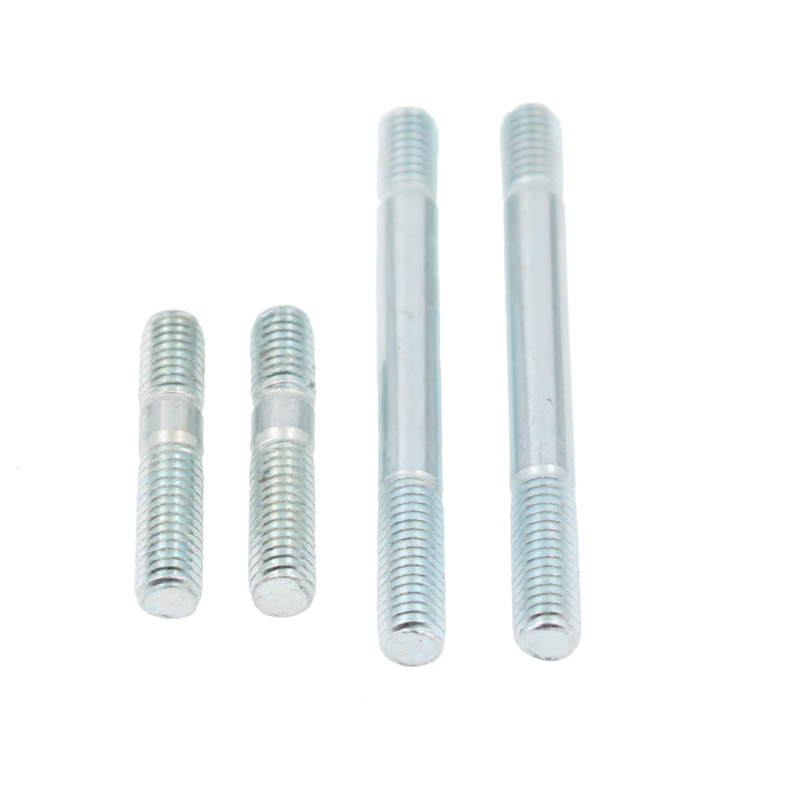 Glixal GY6 50cc 125cc 150cc 200cc Intake and Exhaust Stud Nuts with Exhaust Gasket for 139QMB 139QMA 152QMI 157QMJ Engine Scoote