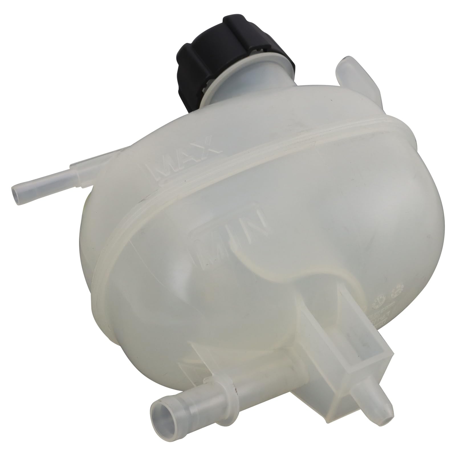 TRQ Radiator Coolant Reservoir Expansion Tank for 2018-2021 Nissan Kicks, Model ECA63278, Durable Overflow Bottle