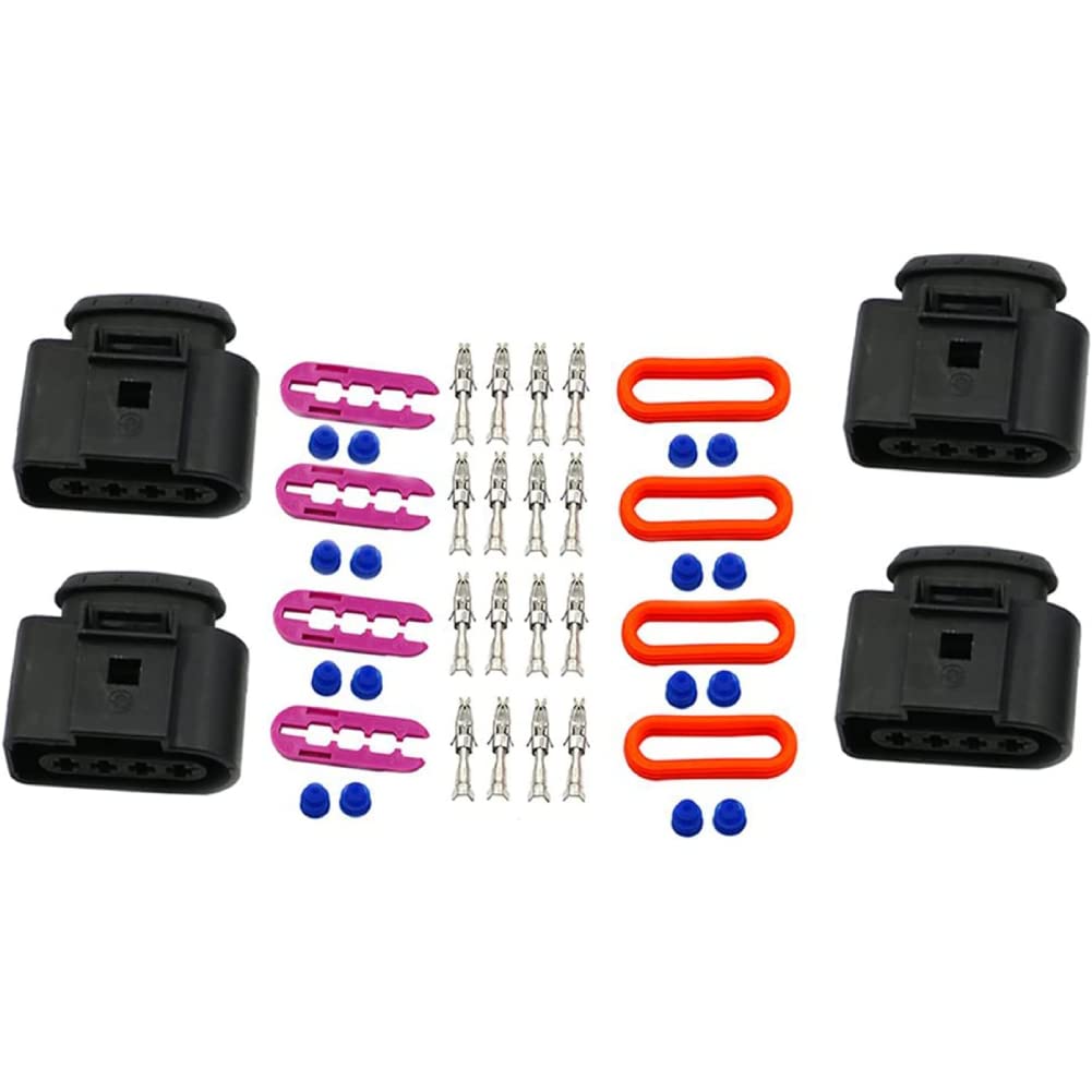 Alpha Rider Ignition Coil Wiring Harness Connector Repair Kit For A4 A6 Golf Jetta Passat Polo Sharan Touran Touareg Transporter