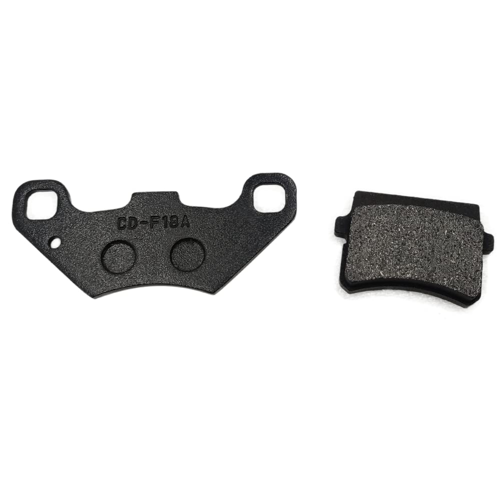 QYMOTO KT196 Go Kart Brake Pads - Alloy Steel for 98cc 100cc Colerman 200GK CK100-S SK100 196cc Go Kart Parts