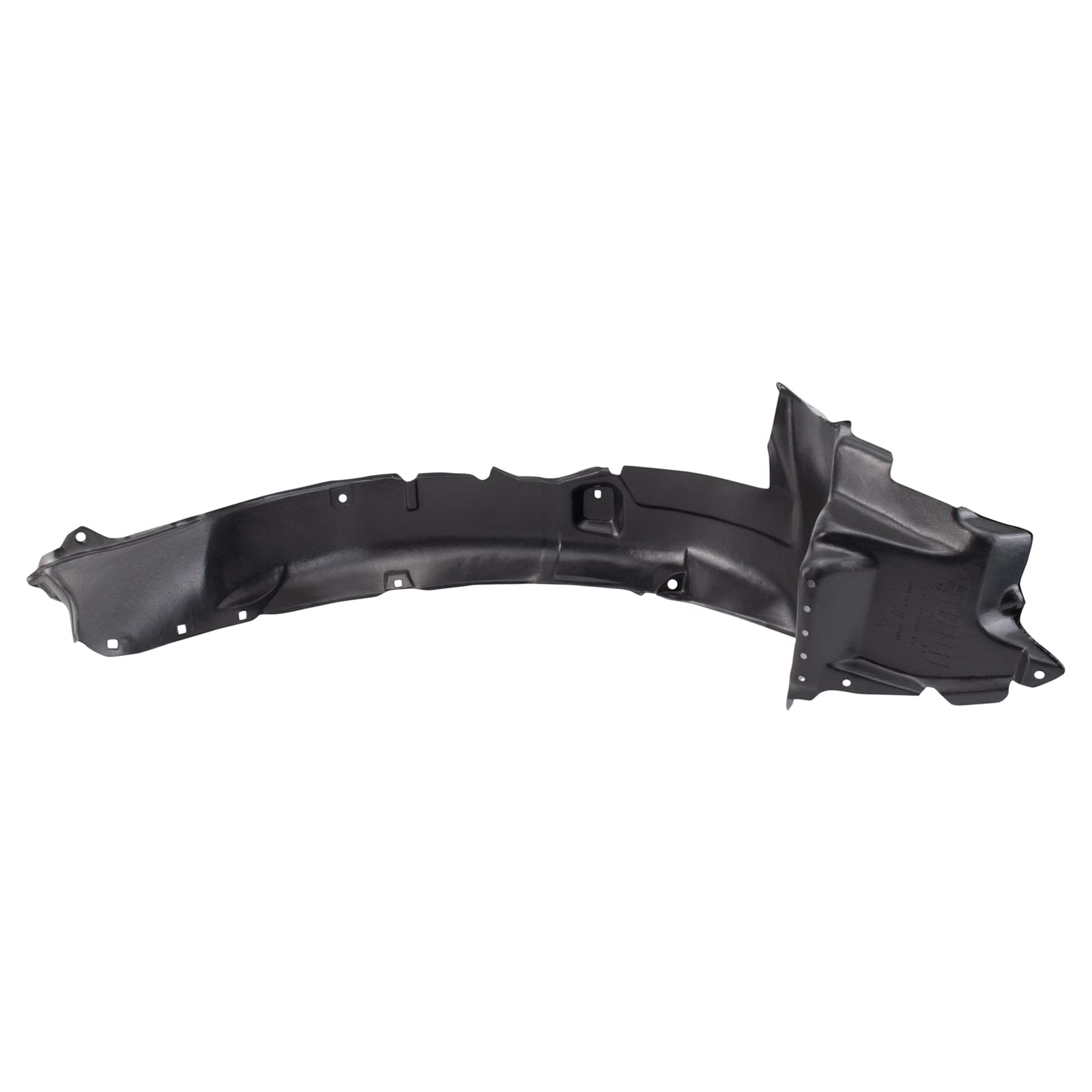 Trq Inner Fender Liner Set Compatible With 2007-2008 Hyundai Tiburon Hy1248116 Hy1249116