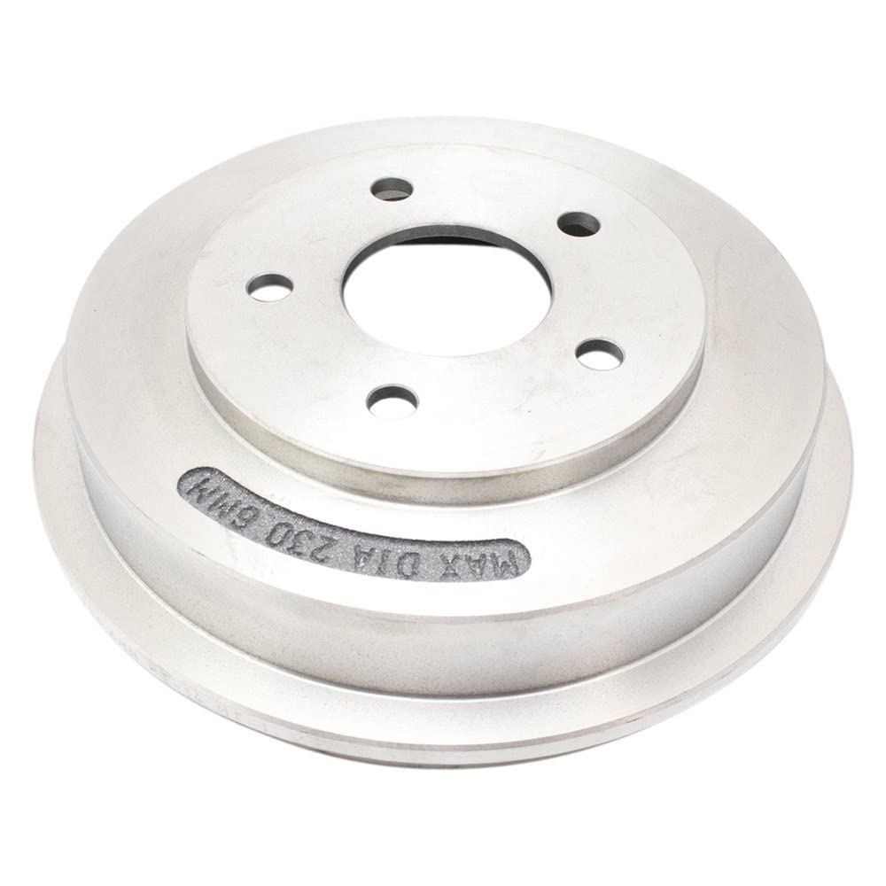 Trq Rear Brake Drum Pair Set Compatible With 2009-2010 Chevy Cobalt / 2009-2010 Pontiac G5 / 2009-2011 Chevy Hhr/Models With 5 L