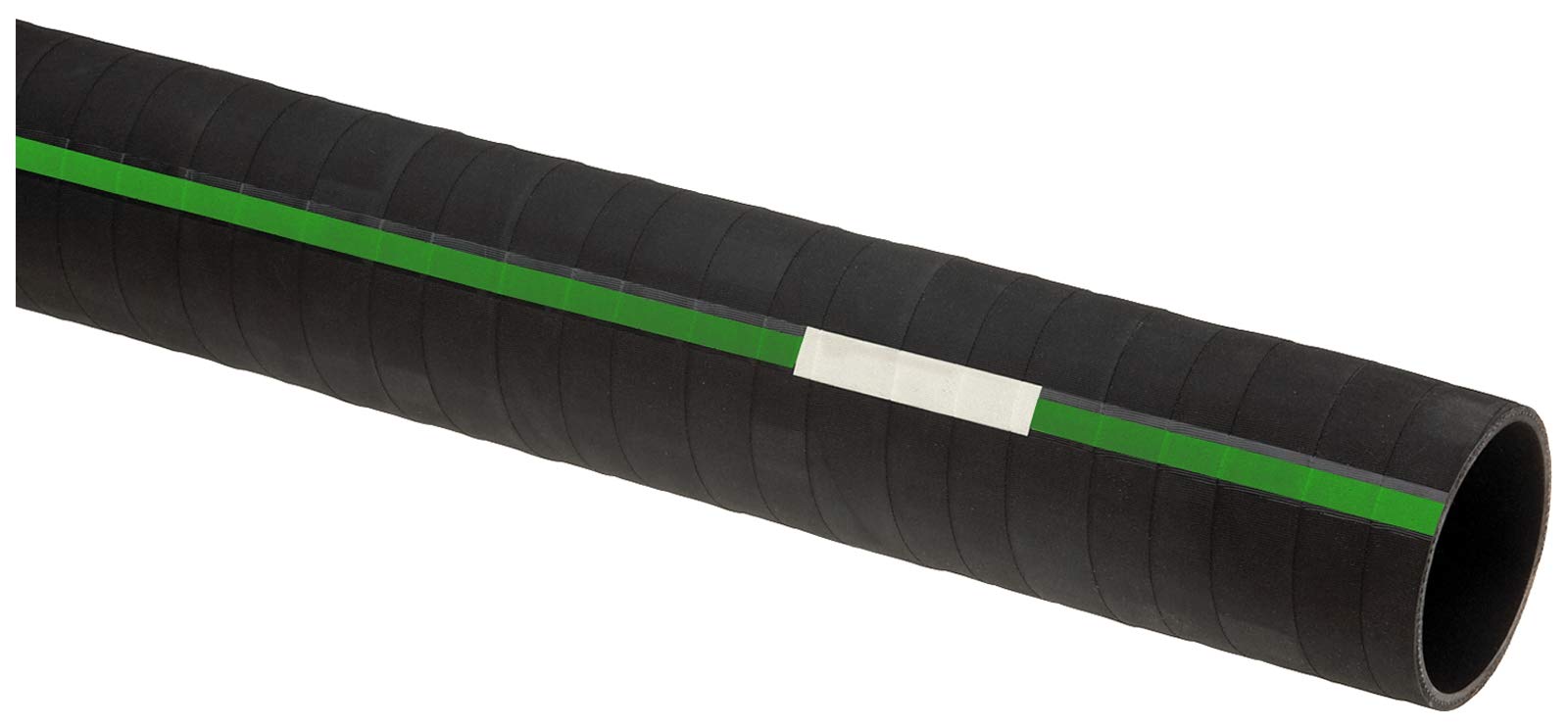Gates 24214 Green Stripe 2-Ply Straight Coolant Hose-3' Length, Inner Diameter 7/8'