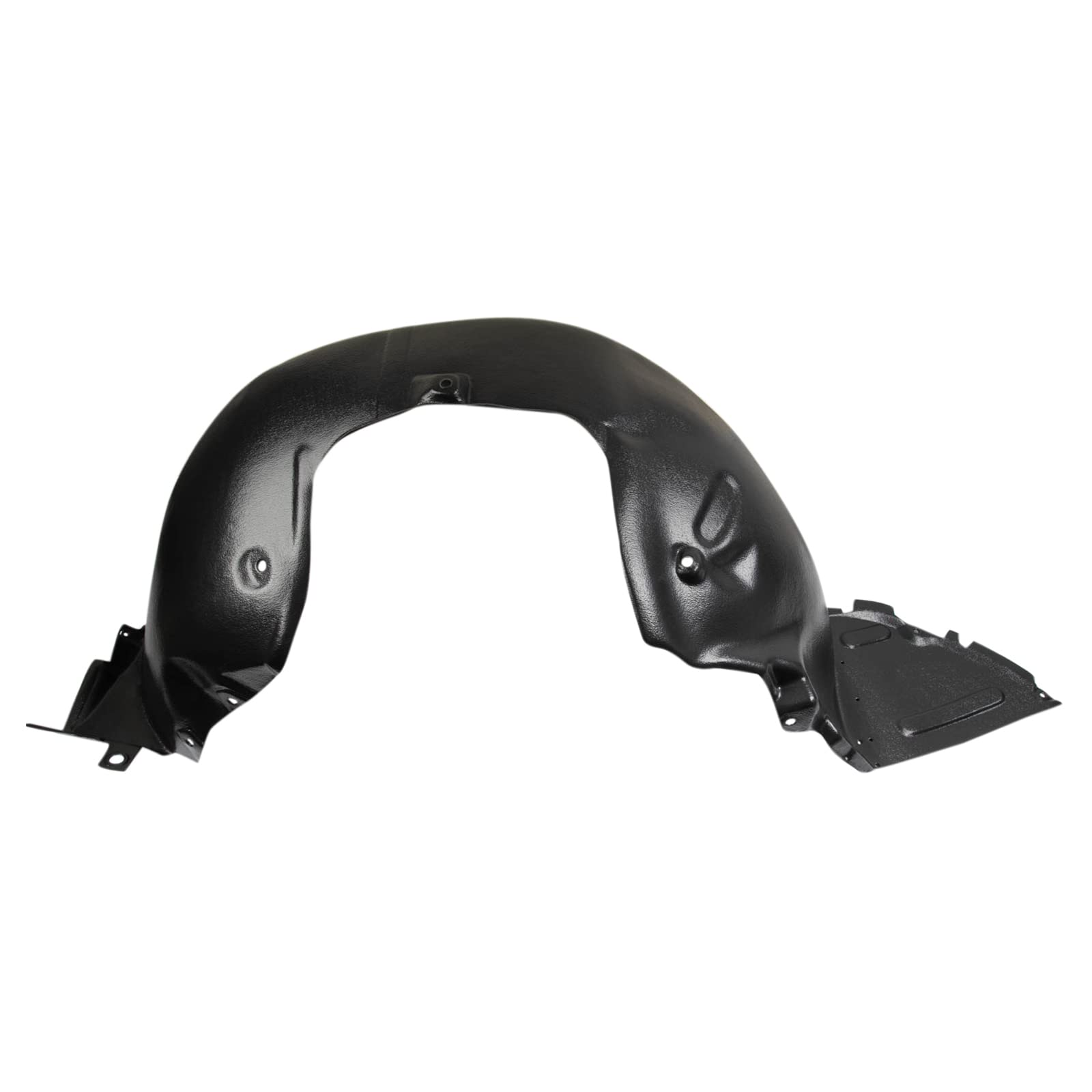 Trq Inner Fender Liner Set Compatible With 2009-2010 Hyundai Genesis Hy1248117 Hy1248146 Hy1249117 Hy1249146