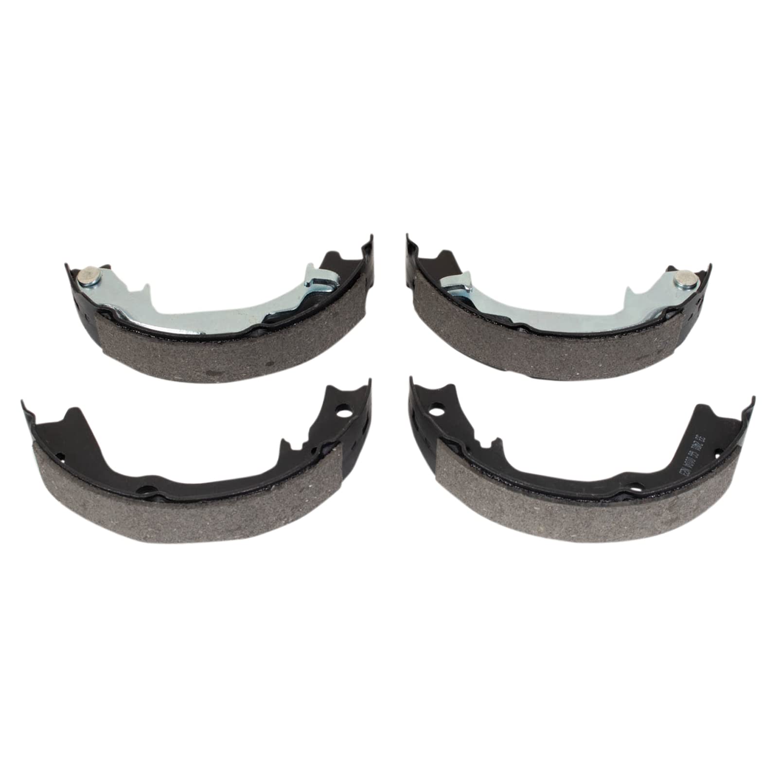 Trq Rear Brake Pad & Rotor Kit Brake Pads Brake Rotor Parking Brake Shoe Set Ceramic Compatible With 1999-2005 Hyundai Sonata 20