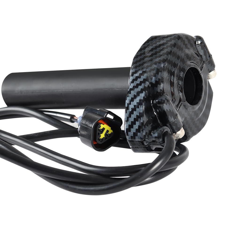 Generic Surron Throttle Handle - Carbon Fiber Quick Twister Grips for Electric Dirt Bike - Black