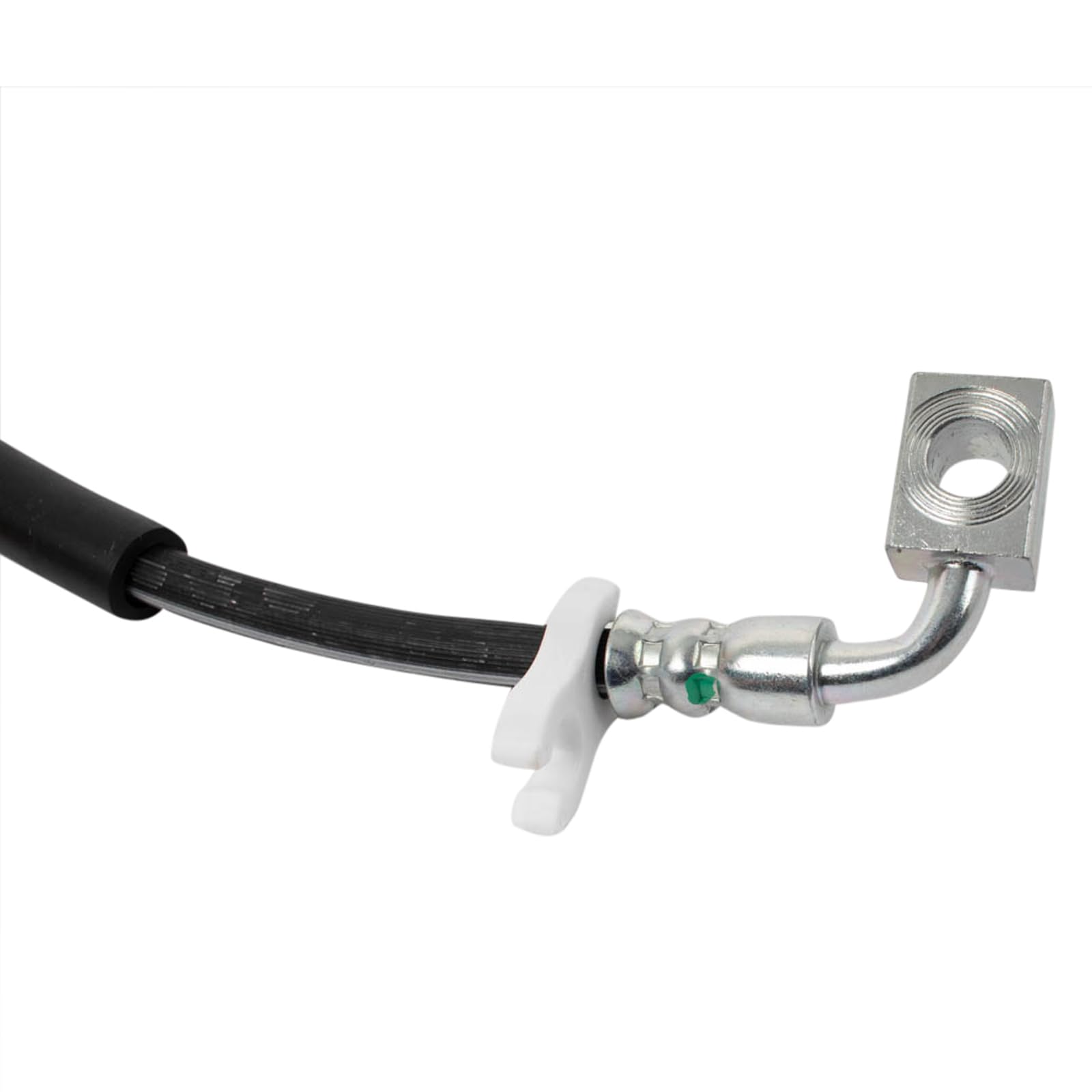 Trq Front Brake Hose Set Compatible With 2007-2011 Dodge Nitro 2008-2012 Jeep Liberty