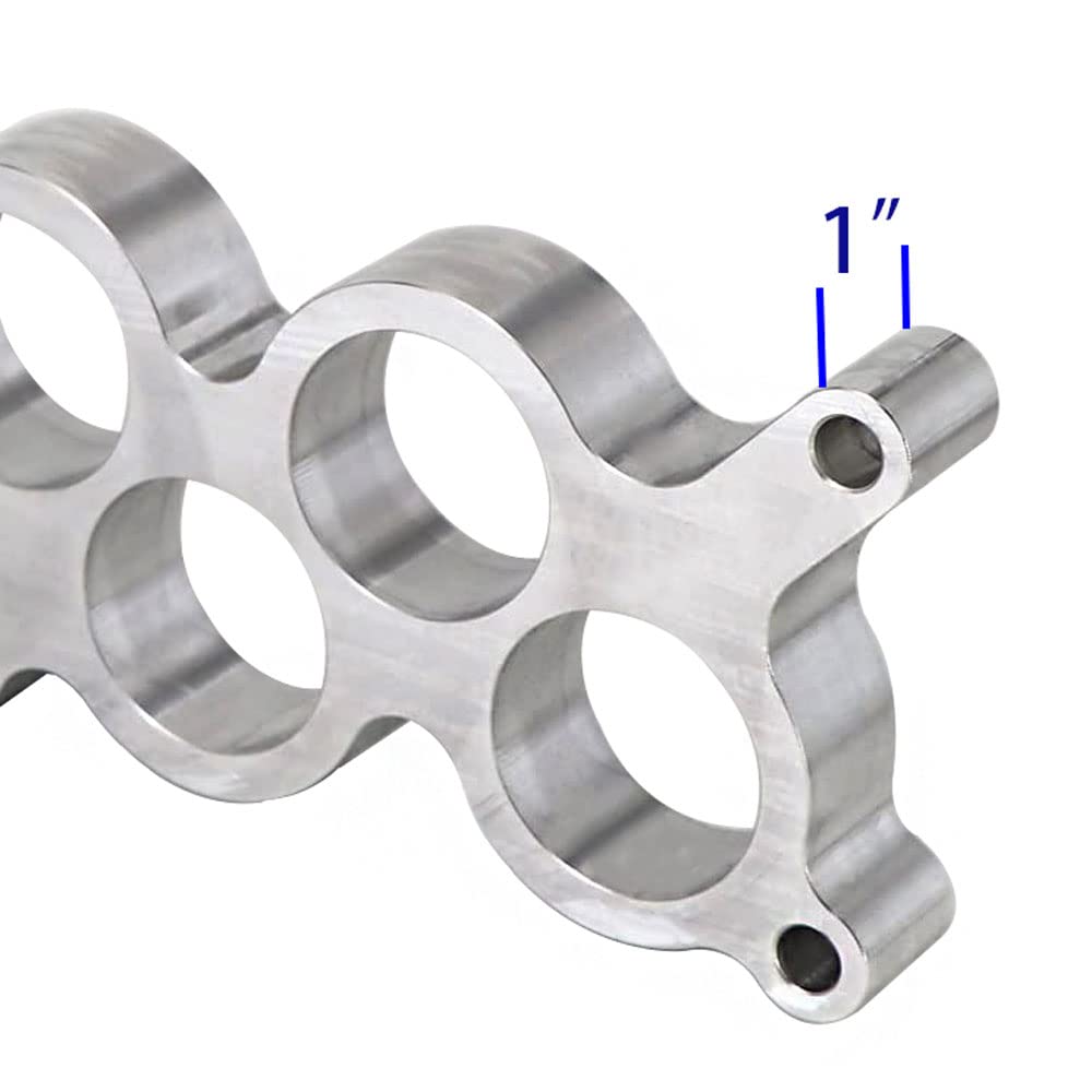Tektall Alloy 1" Intake Manifold Spacer for Ford GT-40 Mustang Cobra 1987-1993, Durable Replacement Part