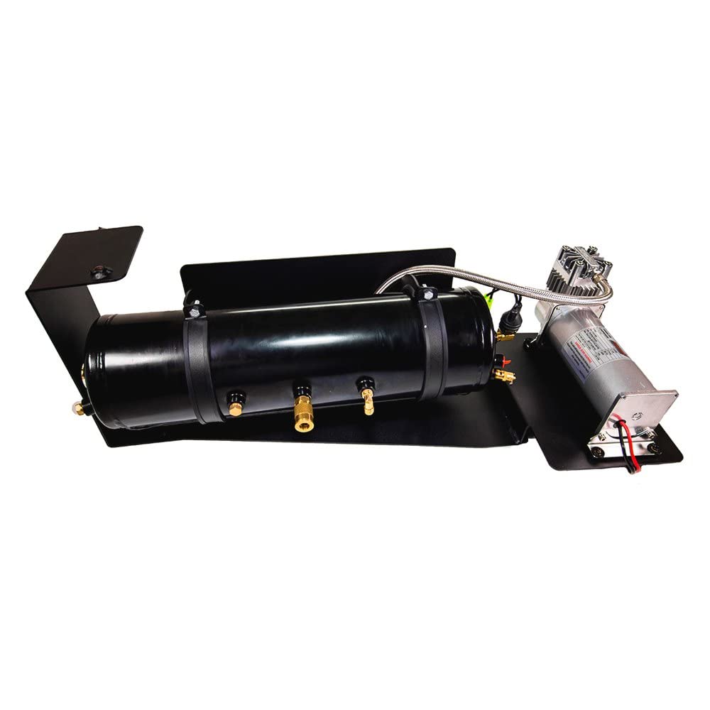 Complete Bolt-On Jeep Jt Heavy Duty 150 Psi Onboard Air System W/Skid Plate, Tire Inflator & Gauge