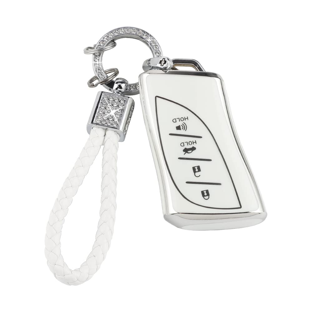 Pifoog For Lexus Key Fob Cover Bling Keychain Tpu Car Keys Case Shell Protector Protection For Lexus Gx Es Nx Lc Rc Ls Ux Access