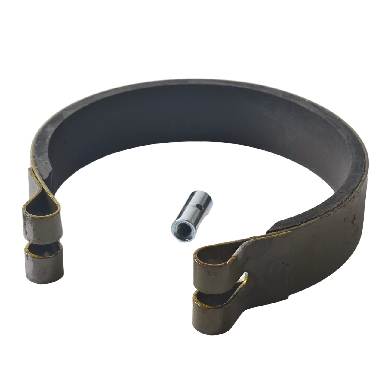 RIRECUjP 2 Pack Go Kart Mini Bike 4'' Brake Band & Pin for 4 inch Go-Cart ATV Minibike Brake Drum