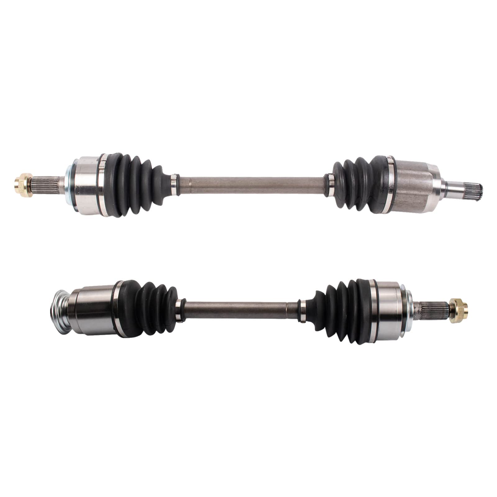 Trq Front Cv Axle Shaft Assembly Set Compatible With 2009-2012 Honda Fit