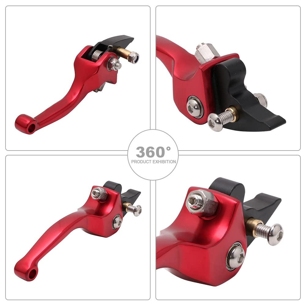 Jfg Racing Motorcycle Brake Clutch Lever 7/8'' 22Mm Folding Levers Aluminum Alloy Universal For Crf50 Klx Ssr Ttr 110 125 150 20