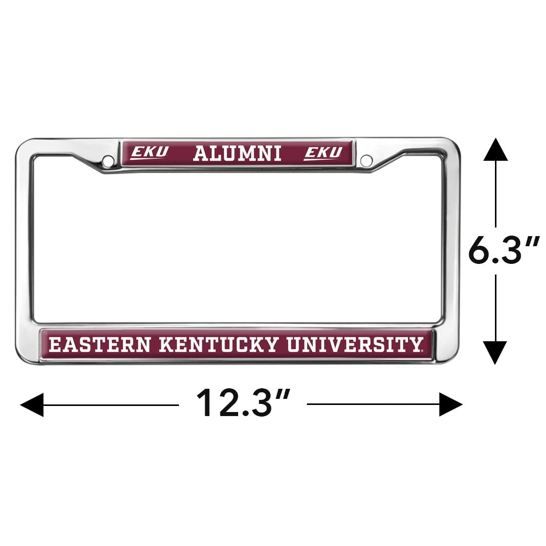 GRAPHICS & MORE Eastern Kentucky University Metal License Plate Frame - Full Size, One Size, Standard Design