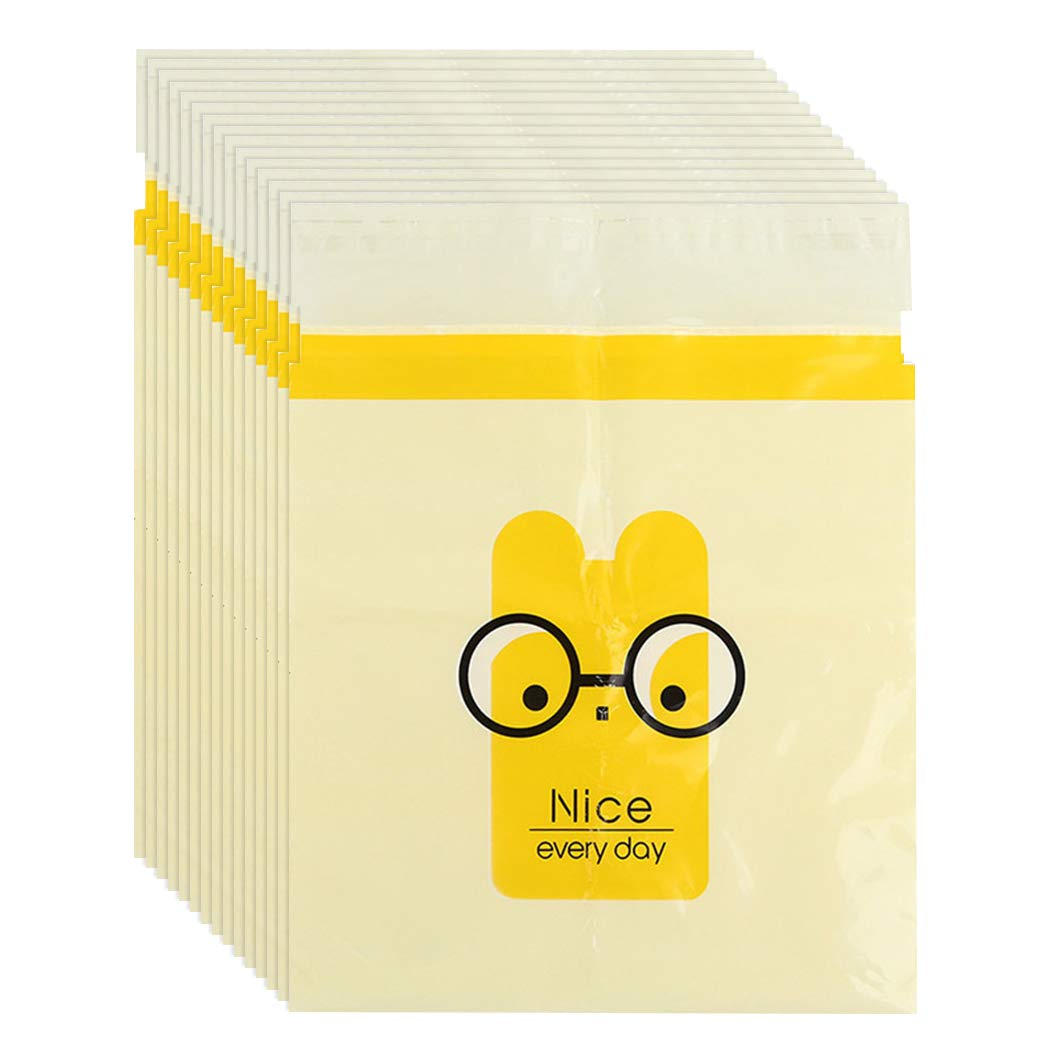 F FABOBJECTS Car Trash Can Cartoon Adhesive Portable Hanging Disposable Car Garbage Bag Car Trash Bag