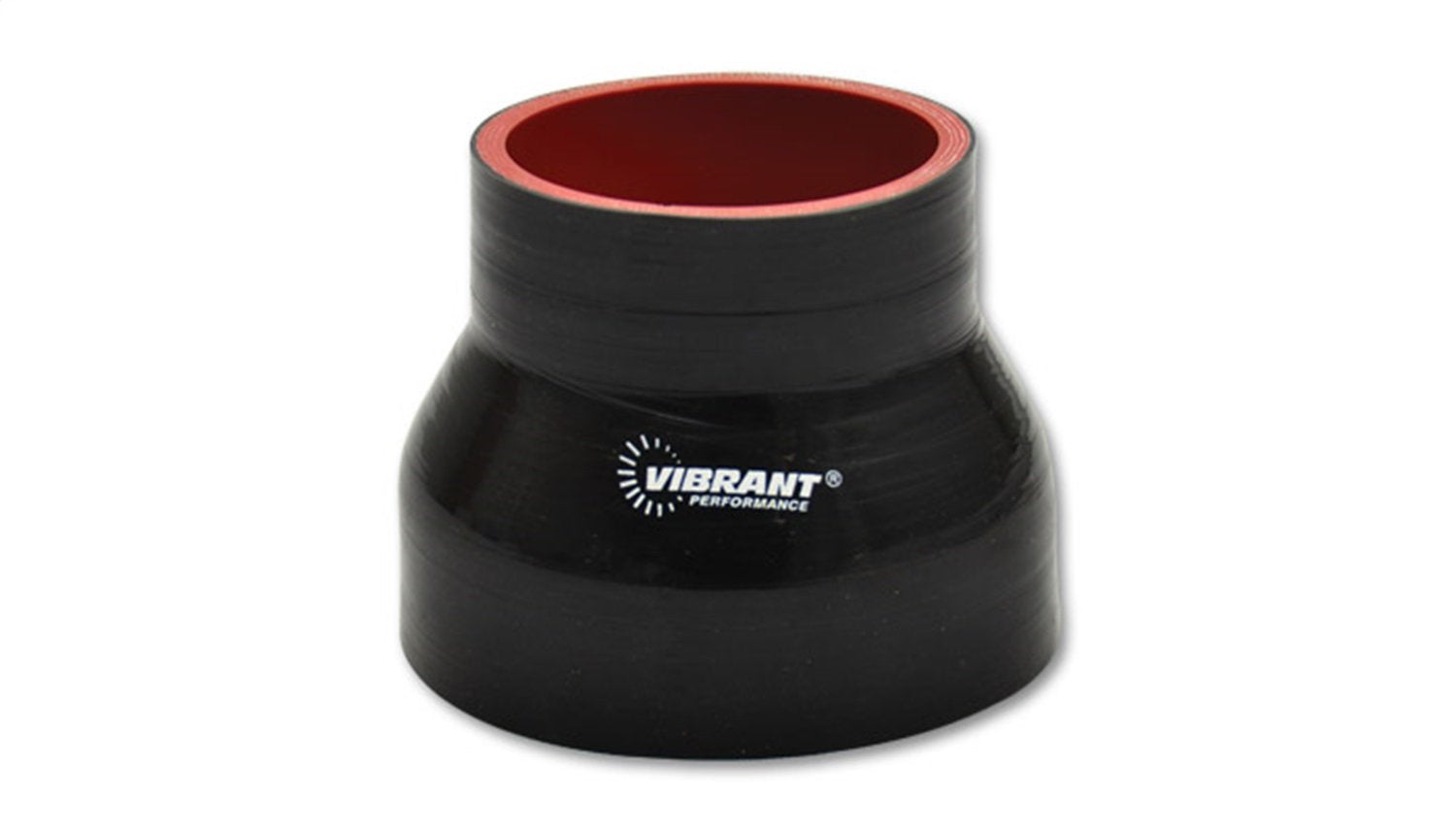 Vibrant Performance Vibrant (2761) 2.5 X 3.25 X 3 4 Ply Silicone Reducer Coupling Long - Black
