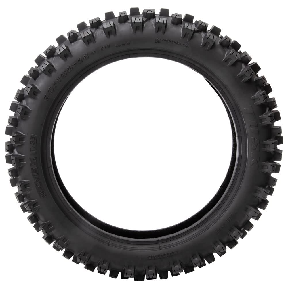 Tusk Emex T-35 Soft/Intermediate Terrain Dirt Bike Front And Rear Tire Set (80/100X21 & 120/90X18)