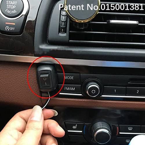 Gebildet 2Pcs Spst Water Drop Shape Paste Type Button Switch 12V-230V/10A, Off/On Switch For Fog Driving Lights, Led Light Bar(W