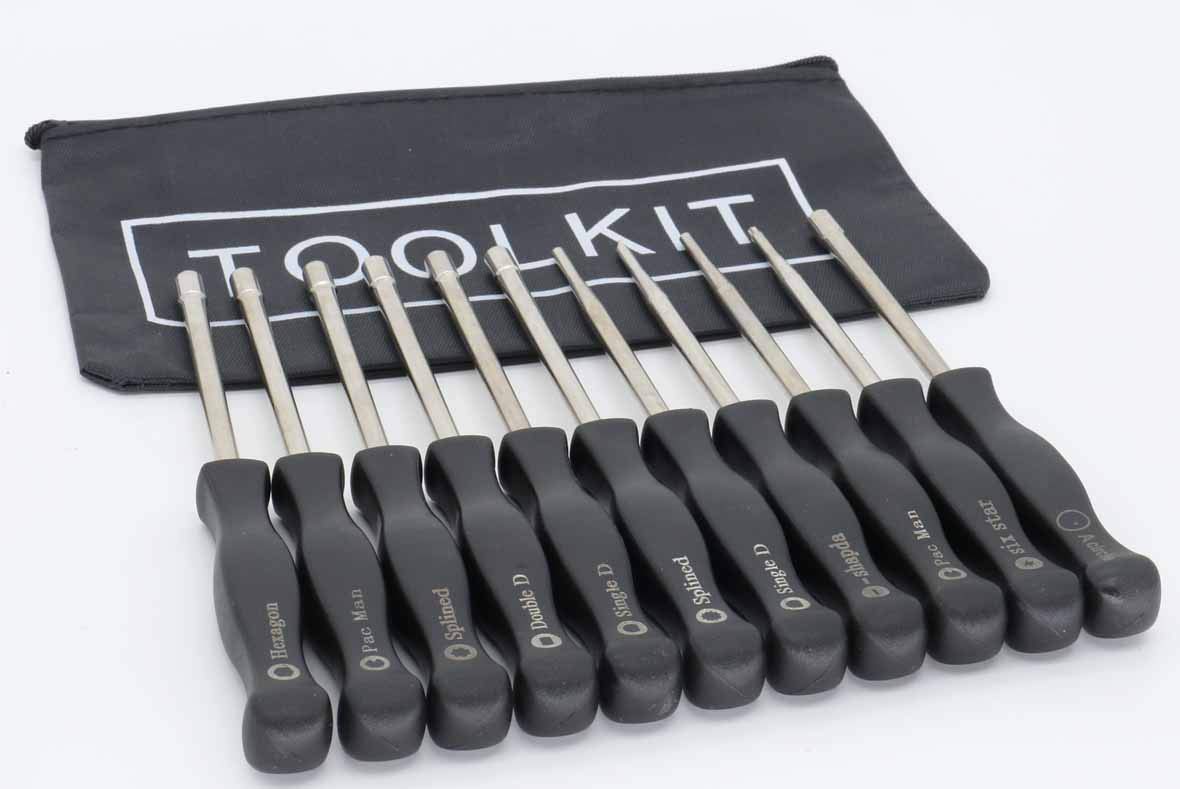 11 Pcs Carburetor Adjustment Tool Screwdriver Kit For Common 2 Cycle Carburator Adjusting Small Engine Carb Tune Up Adjusting To