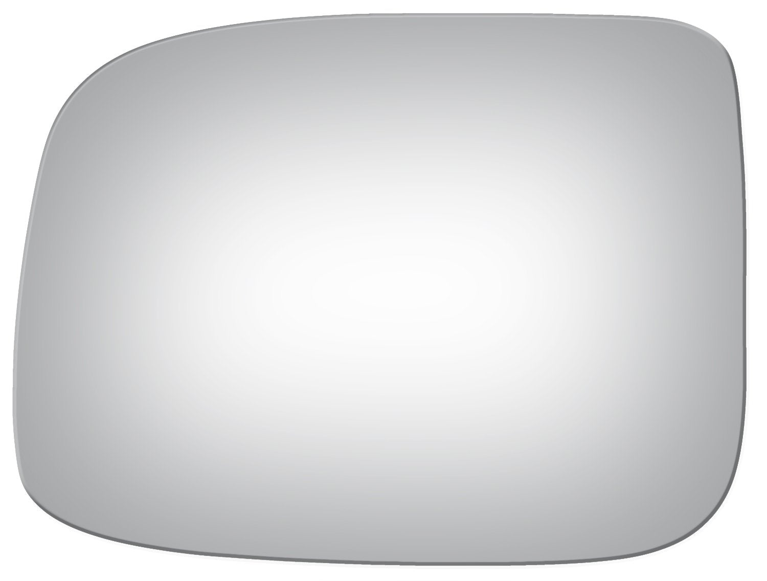 Burco 4027 Flat Driver Side Replacement Mirror Glass For 04-12 Chevy Colorado, Gmc Canyon (2004, 2005, 2006, 2007, 2008, 2009, 2