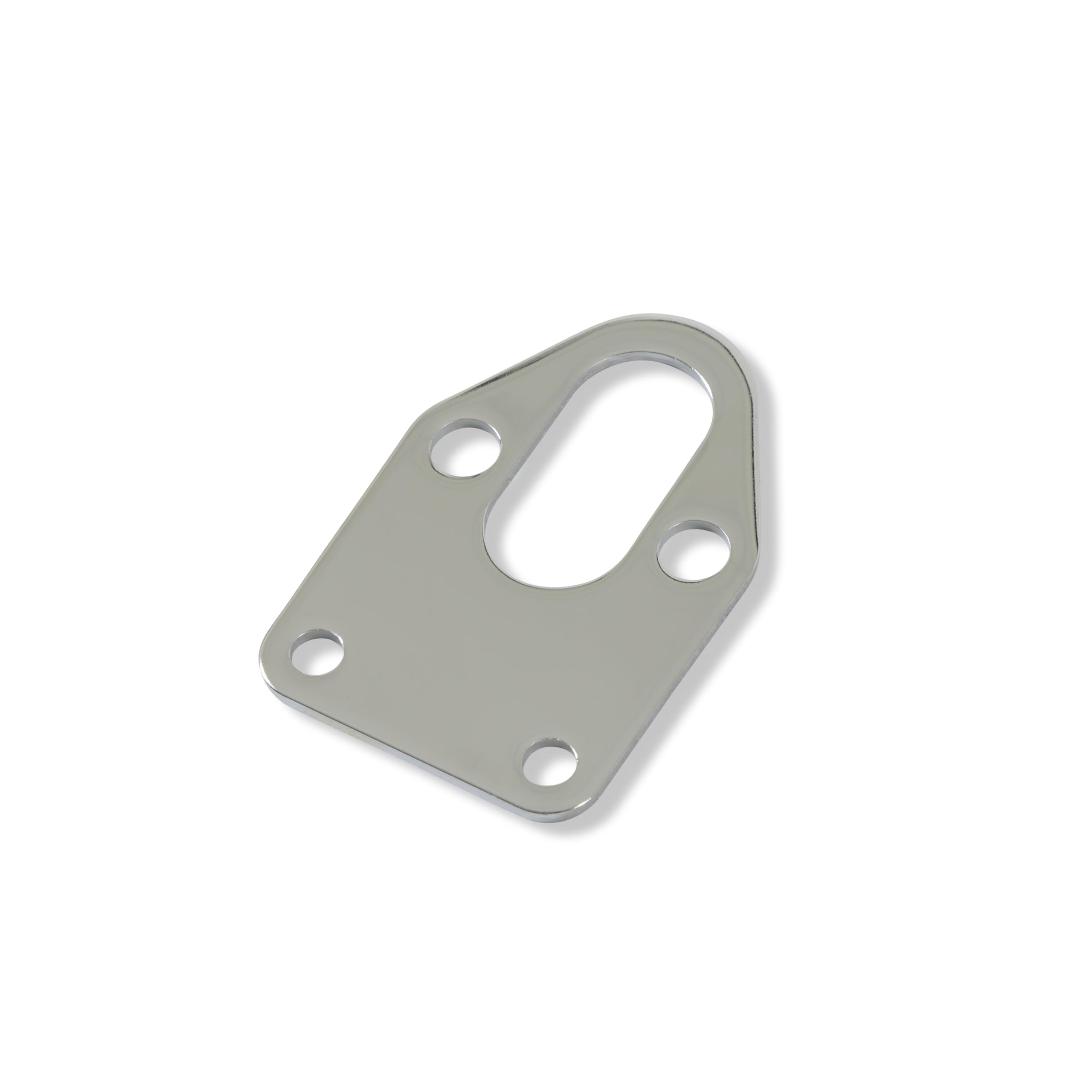 Mr. Gasket - 1514 Fuel Pump Mounting Plate, Mtg Plt Sb Chev, Silver