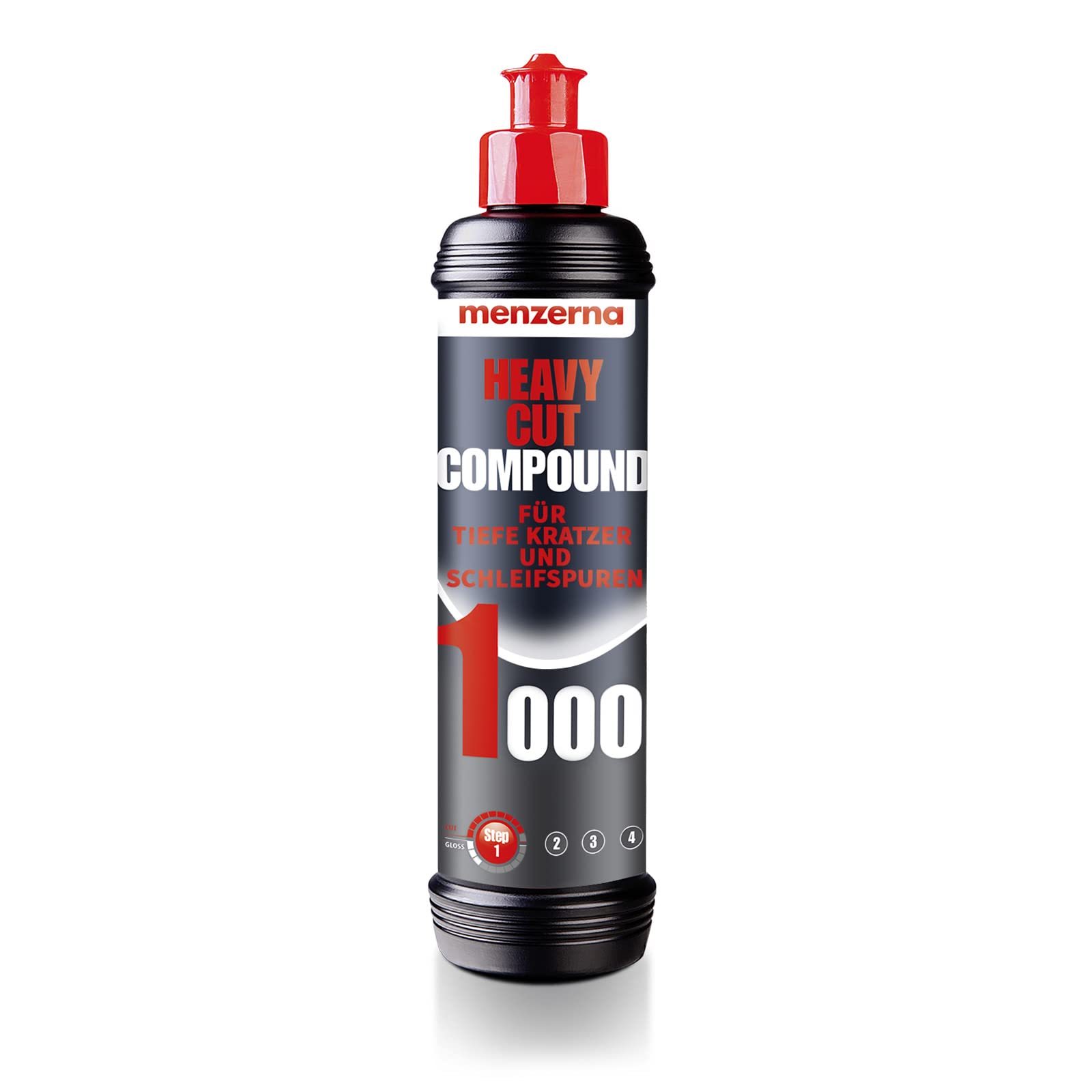 Menzerna Heavy Cut Compound 1000 8 Fl Oz - Car Polish For The Speedy Removal Of Deep Scratches Using Foam Polishing Pads