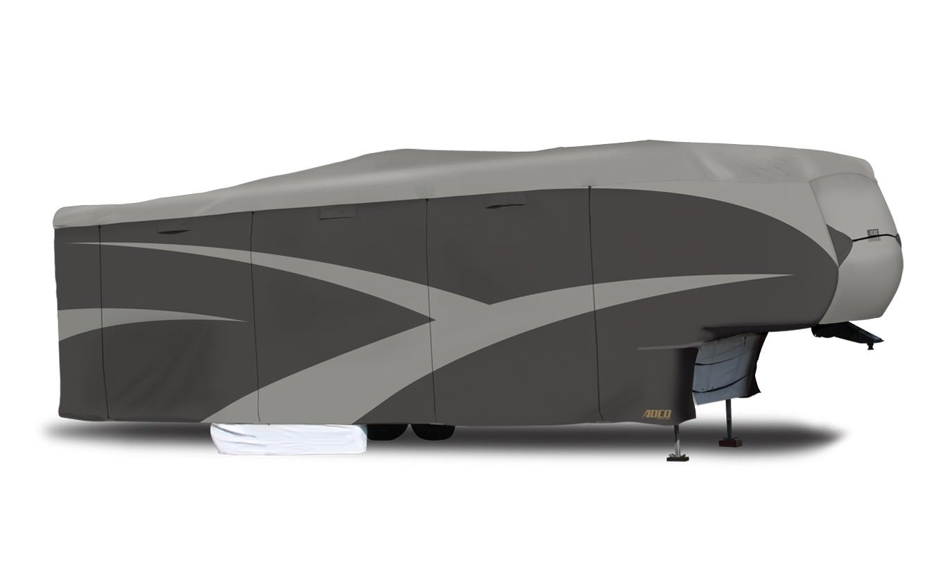 Adco 52253 Designer Series Sfs Aqua Shed 5Th Wheel Rv Cover - 25'7 - 28',Grey