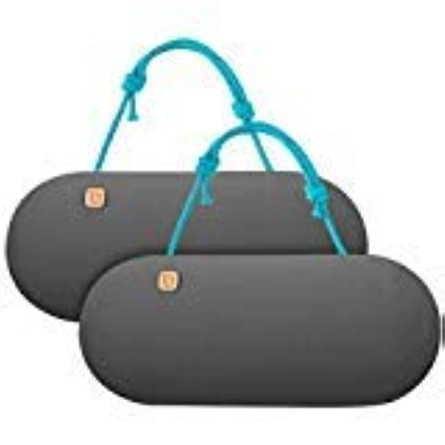 Purggo Car Air Freshener - Lasts 365+ Days - No Chemicals - 100% Activated Bamboo Charcoal - No Fragrance Deodorizer, Auto Odor