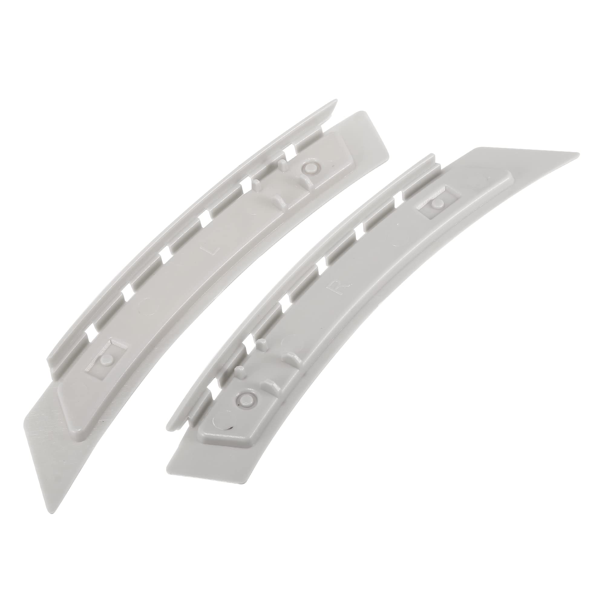 X AUTOHAUX Pair Front Bumper Reflector Side Marker 63147185743 63147185744 for BMW 5 Series 535i 550i 2008-2010 Replace Original