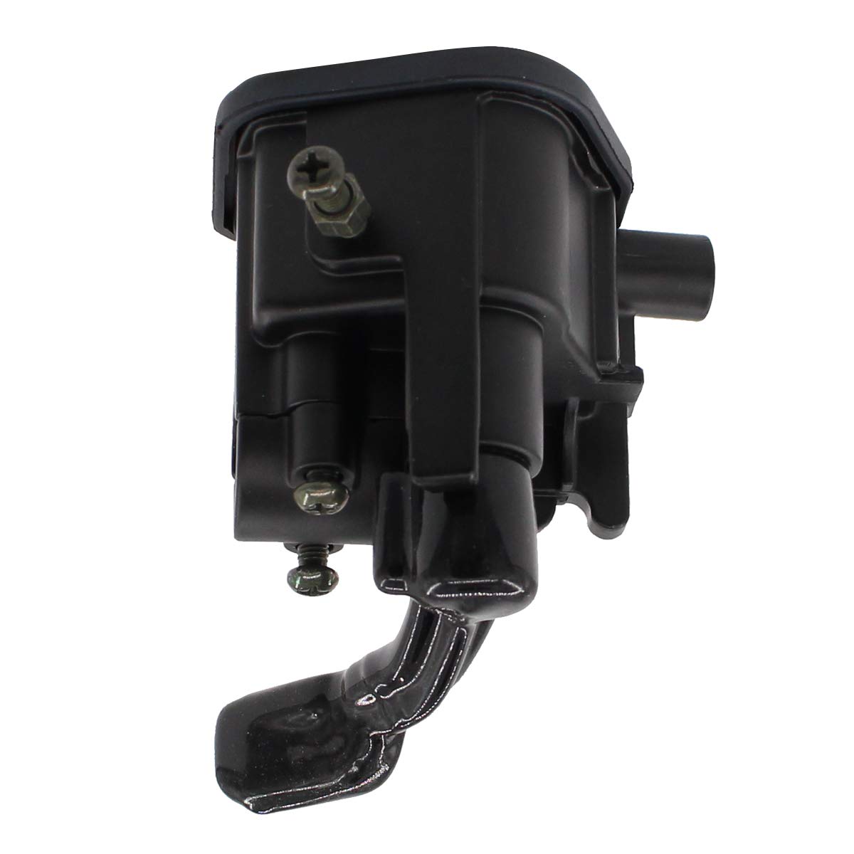 MOTOKU Thumb Throttle Control Lever for Yamaha ATVs, Black Aluminum, Model 4KB-26250-11-35