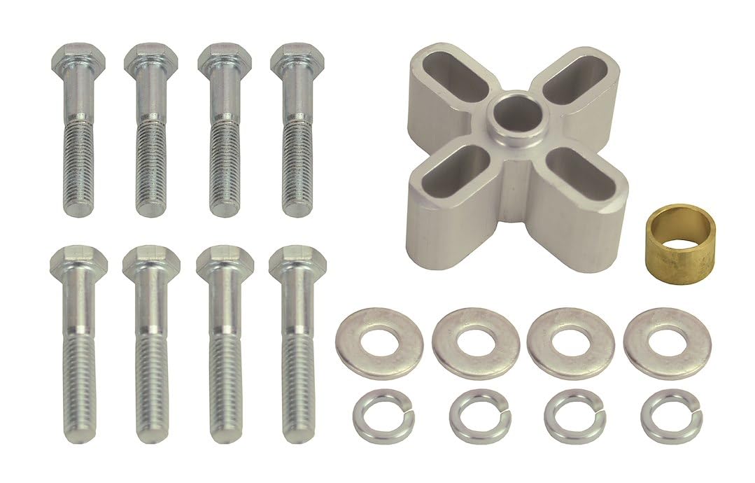 Derale 31510 1 inch Fan Spacer, Silver