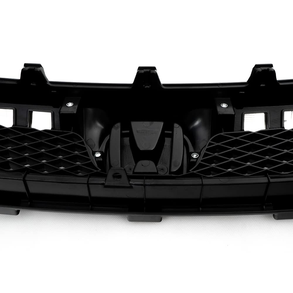 PIT66 Front Bumper Upper Grill Grilles Compatible with Honda Civic Sedan 4 Door 2009-2011 Replaces 71121SNAA50